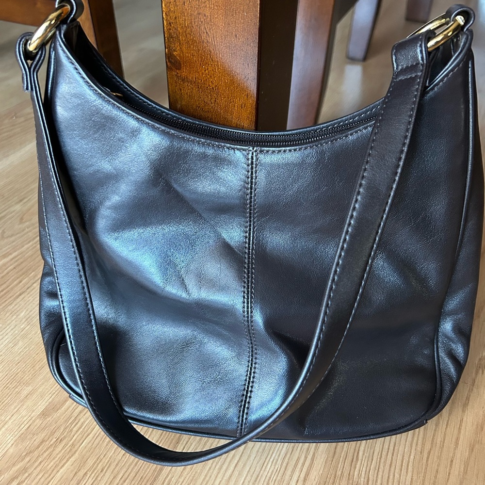 Giani Bernini  dark brown Leather Women's Bag - Picture 4 of 7